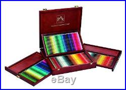 Caran d'Ache Luxury Wooden Box Set 80 Pablo & 80 Supracolour Colour Pencils