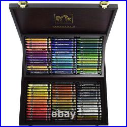 Caran d'Ache Neocolor II Water-Soluble Pastels, Wooden Gift Box 84 Colors