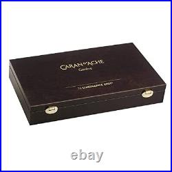 Caran d'Ache Oily Colored Pencil Luminance 76 Color Wooden Box Set 6901