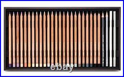 Caran d'Ache Oily Colored Pencil Luminance 76 Color Wooden Box Set 6901