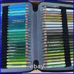 Caran d'Ache Pablo Colored Pencil Set Of 120 Metal Box (666.420) + Case