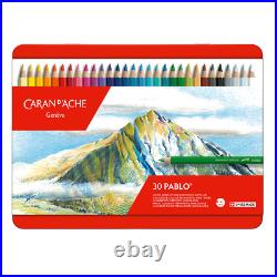 Caran d'Ache Pablo Professional Artists Colour Pencils Tin Sets 12/18/30/40/80