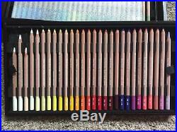 Caran d'Ache Pastel Pencil in aWood Box set of 84