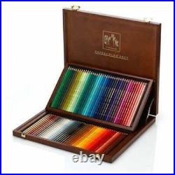 Caran d'Ache Supracolor Artist Water Soluble 80 Colour Pencils Wooden Gift Box