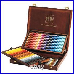 Caran d'Ache Supracolor Water Soluble Pencils Wooden Box of 120 Colors