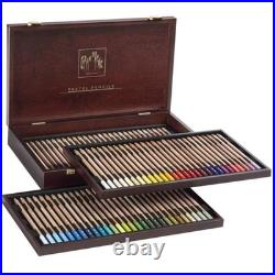 Caran d'Ache pastel pencil 84 color set 0788-484 wooden box regular imports