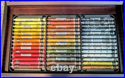 Caran d'Arche Neocolor II 84 Wax Pastel Wooden Collector's Box