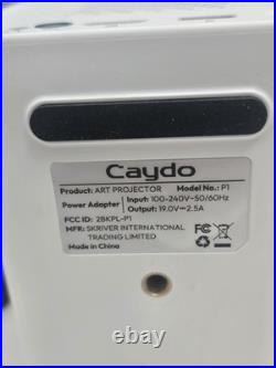 Caydo P1 Art Projector WHITE 720p Resolution Open Box Artist