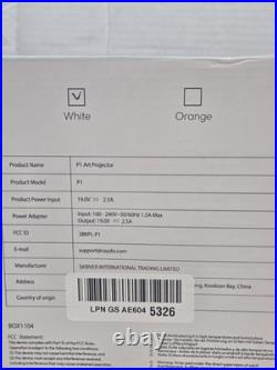 Caydo P1 Art Projector WHITE 720p Resolution Open Box Artist