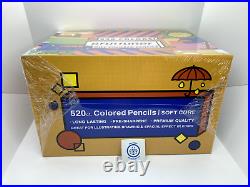 Ccfoud Colored Pencils 520 Color Set Oil Based Brutfuner Professional from Japan