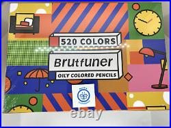 Ccfoud Colored Pencils 520 Color Set Oil Based Brutfuner Professional from Japan