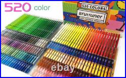 Ccfoud Colored Pencils 520 Color Set Oil Based Brutfuner Professional from Japan Ccfoud Colored Pencils 520 Color Set Oil Based Brutfuner Professional from Japan
