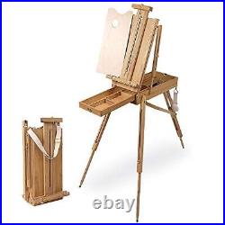 Cezanne Half Box French Easel for Painting Drawing & Sketching with Wooden