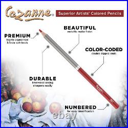 Cezanne Professional Colored Pencils Tin Set of 72 6 Pack