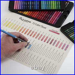 Cezanne Professional Colored Pencils Tin Set of 72 6 Pack
