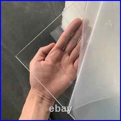 Clear Acrylic Plexiglass Plastic Sheet 25 Sheets/Box Multiple Size Options