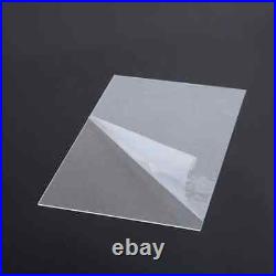 Clear Acrylic Plexiglass Plastic Sheet 25 Sheets/Box Multiple Size Options