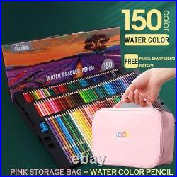 Color Pencil Storage Bag Set Wood Oil Watercolor Sketch Art Pen School Supplies