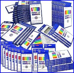 Color Swell Super Tip Washable Markers Bulk Pack 50 Boxes of 8 Vibrant Colors 4