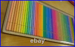 Colored Pencil Artist Pastel 50 Color Set Paper Box Japan