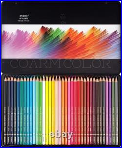 Colored Pencils 36 Colors Oil-based, Artist & Beginner, Metal Box