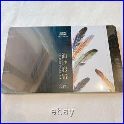 Colored Pencils 36 Colors Oil-based, Artist & Beginner, Metal Box