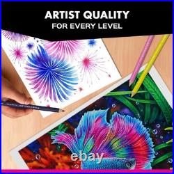 Colored Pencils Assorted 72 Count Soft Core Artist Quality for Drawing