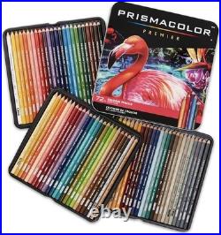 Colored Pencils Assorted 72 Pack Soft Core Artist Quality for Drawing