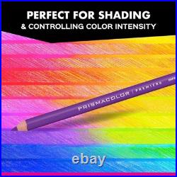 Colored Pencils Assorted 72 Pack Soft Core Artist Quality for Drawing
