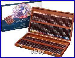 Colored Pencils, Coloursoft Pencils, Drawing, Art, Wooden Box, 72 Count