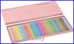 Colored Pencils Pastel Tone Set 50 Colors Paper Box 20936