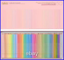 Colored Pencils Pastel Tone Set 50 Colors Paper Box 20936