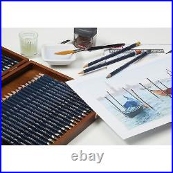 Colored Pencils, WaterColour, Water Color Pencils, Drawing, Art, Wooden Box