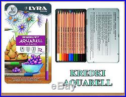 Coloured Pencils Aquarell Watercolor 12 to 72 colors LYRA Rembrandt gift box