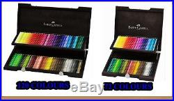 Coloured pencils POLYCHROMOS 72 or 120 colors Faber-Castell wooden box