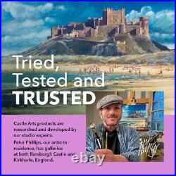 Complete 60-Piece Drawing Kit Graphite, Charcoal & Pastel in Stylish Carry Case Complete 60-Piece Drawing Kit Graphite, Charcoal & Pastel in Stylish Carry Case