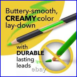 Comprehensive 120-Count Colored Pencil Set Smooth Application & Durability