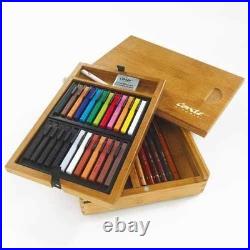 Conté à Paris Pastel Carré & Sketch Pencil Wood Box, Set of 30, Assorted