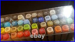 Copic Classic Marker 72 Piece Set A New Condition (Opened Box & Tested)