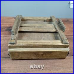 Creative Essentials Plein Air Artist Cabinet Wood Easel Box Brown Excellent Set