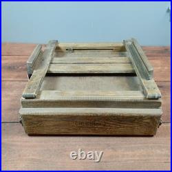 Creative Essentials Plein Air Artist Cabinet Wood Easel Box Brown Excellent Set