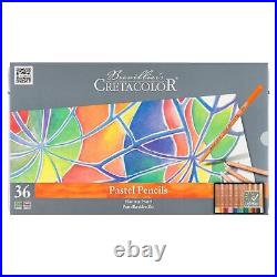 Cretacolor Fine Art Pastel Pencil Set, Set of 36, Multi