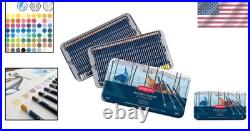 Customizable 72-Color Watercolor Pencil Set for Unique Artistic Creations