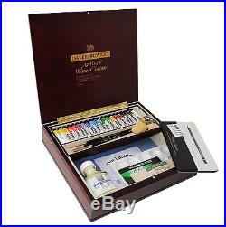Daler Rowney Artists Quality Watercolour Tube Wooden Box Large