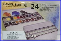 Daniel Smith 24 Color Hand Poured Watercolor Half Pan Set (DAMAGED BOX)