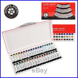 Daniel Smith Extra Fine 36 Watercolor Box Set 36 Tubes in 5ml with palette