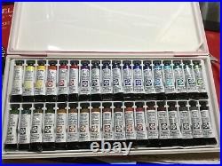 Daniel Smith Extra Fine 36 Watercolor Box Set 36 Tubes in 5ml with palette