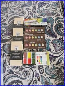 Daniel Smith, Gansai Tambi, Yasutomo Custom Hand Poured Paint Sets 8 Sets