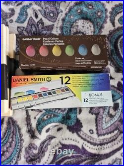 Daniel Smith, Gansai Tambi, Yasutomo Custom Hand Poured Paint Sets 8 Sets