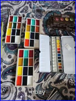 Daniel Smith, Gansai Tambi, Yasutomo Custom Hand Poured Paint Sets 8 Sets